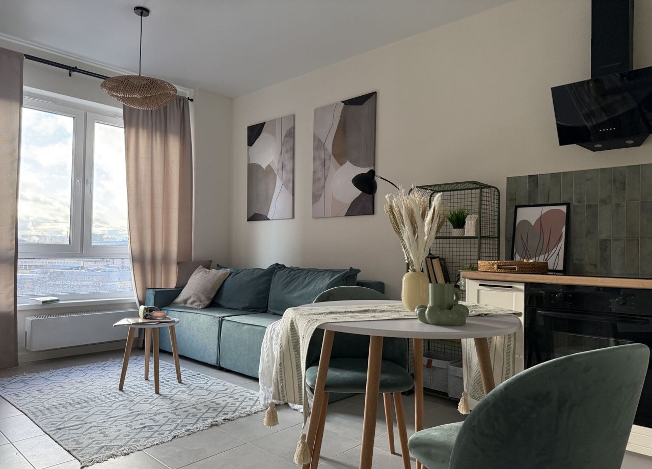 2-комнатная квартира, 48 м² — фото 1