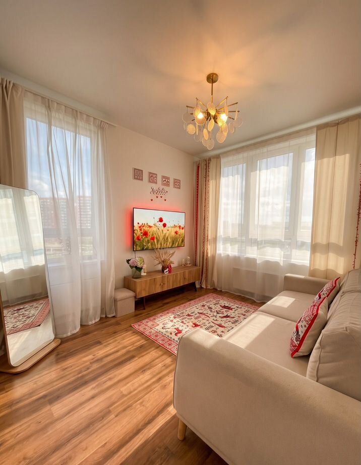 2-комнатная квартира, 48 м² — фото 1
