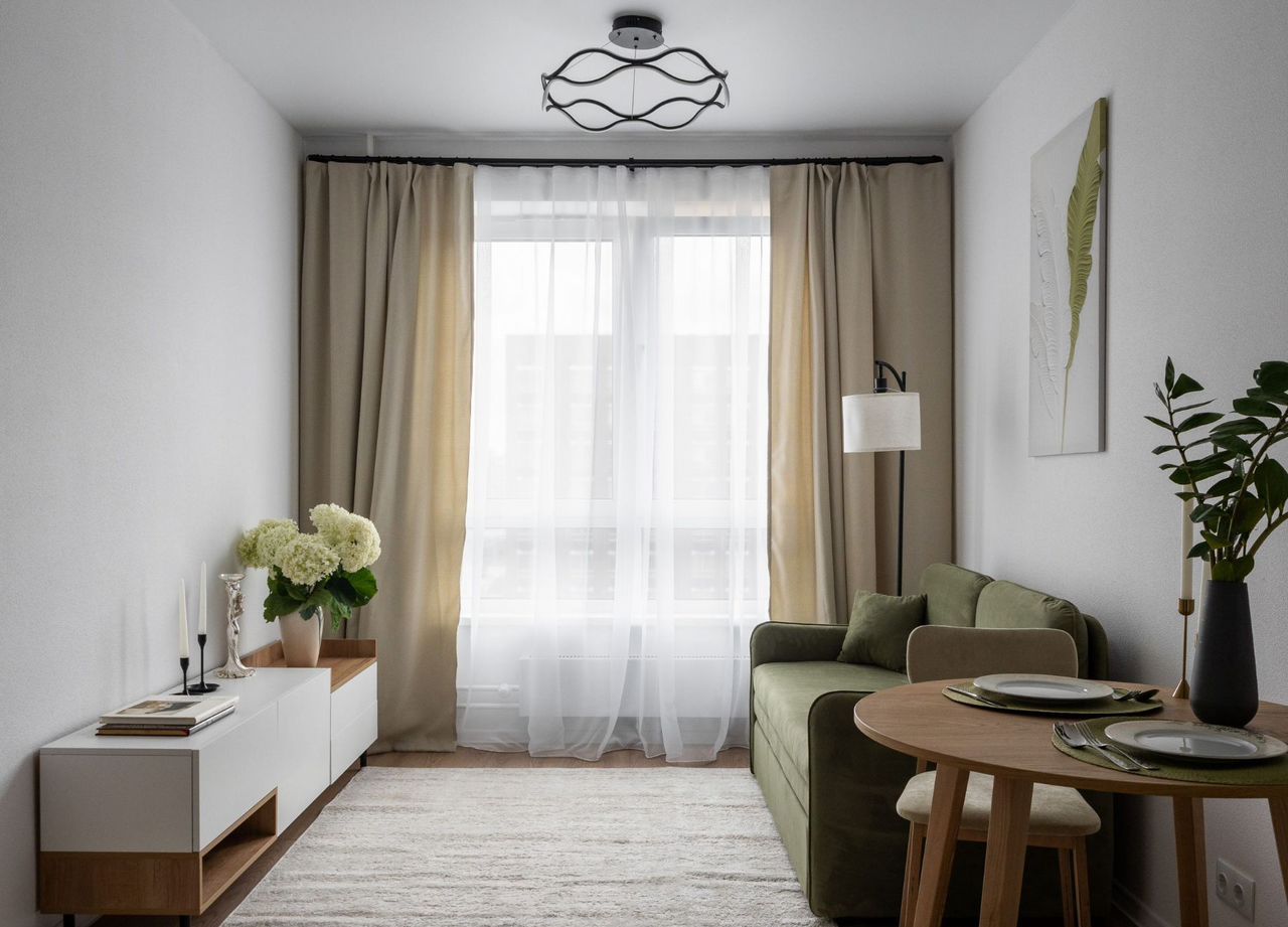 2-комнатная квартира, 35 м² — фото 1