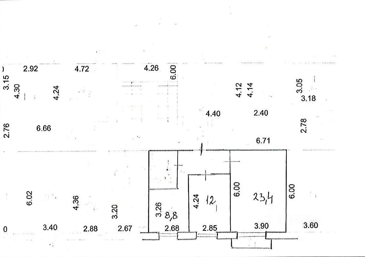 2-комнатная квартира, 55 м² — фото 1