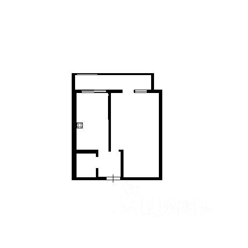 1-комнатная квартира, 36 м² — фото 2