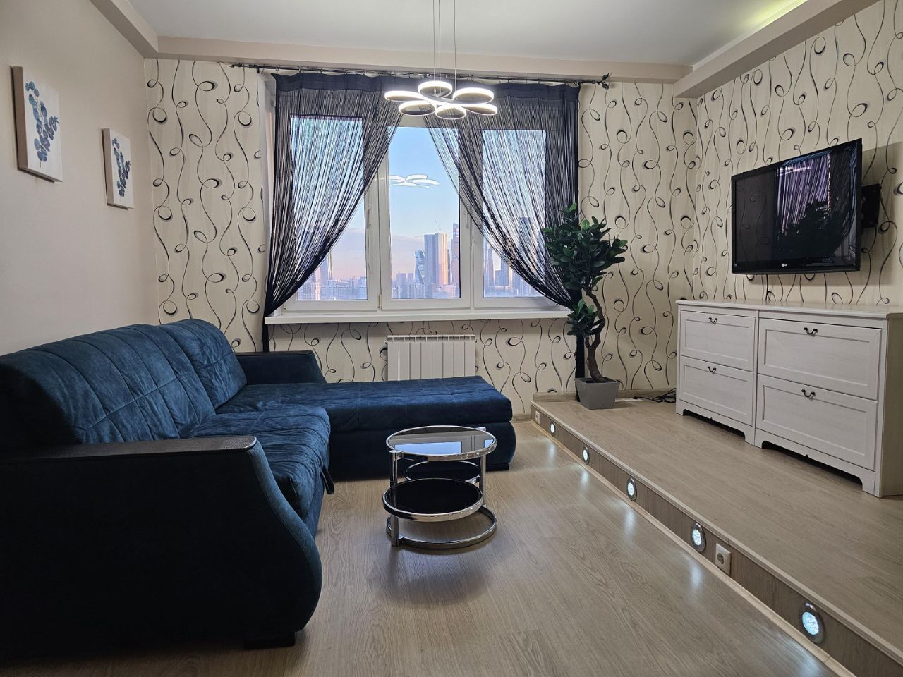 Квартира-студия, 57 м² — фото 1