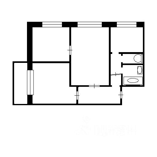 3-комнатная квартира, 50 м² — фото 2