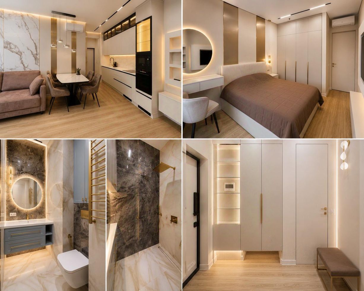 2-комнатная квартира, 45 м² — фото 1
