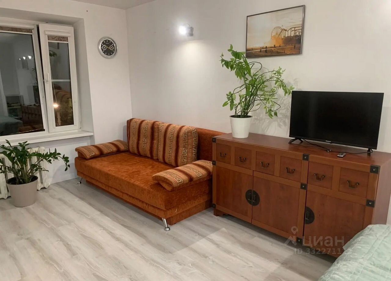 Квартира-студия, 40 м² — фото 1