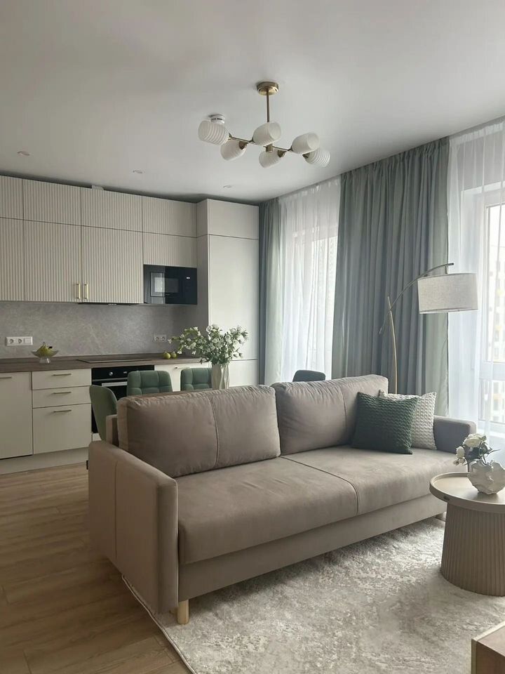 2-комнатная квартира, 55 м² — фото 1