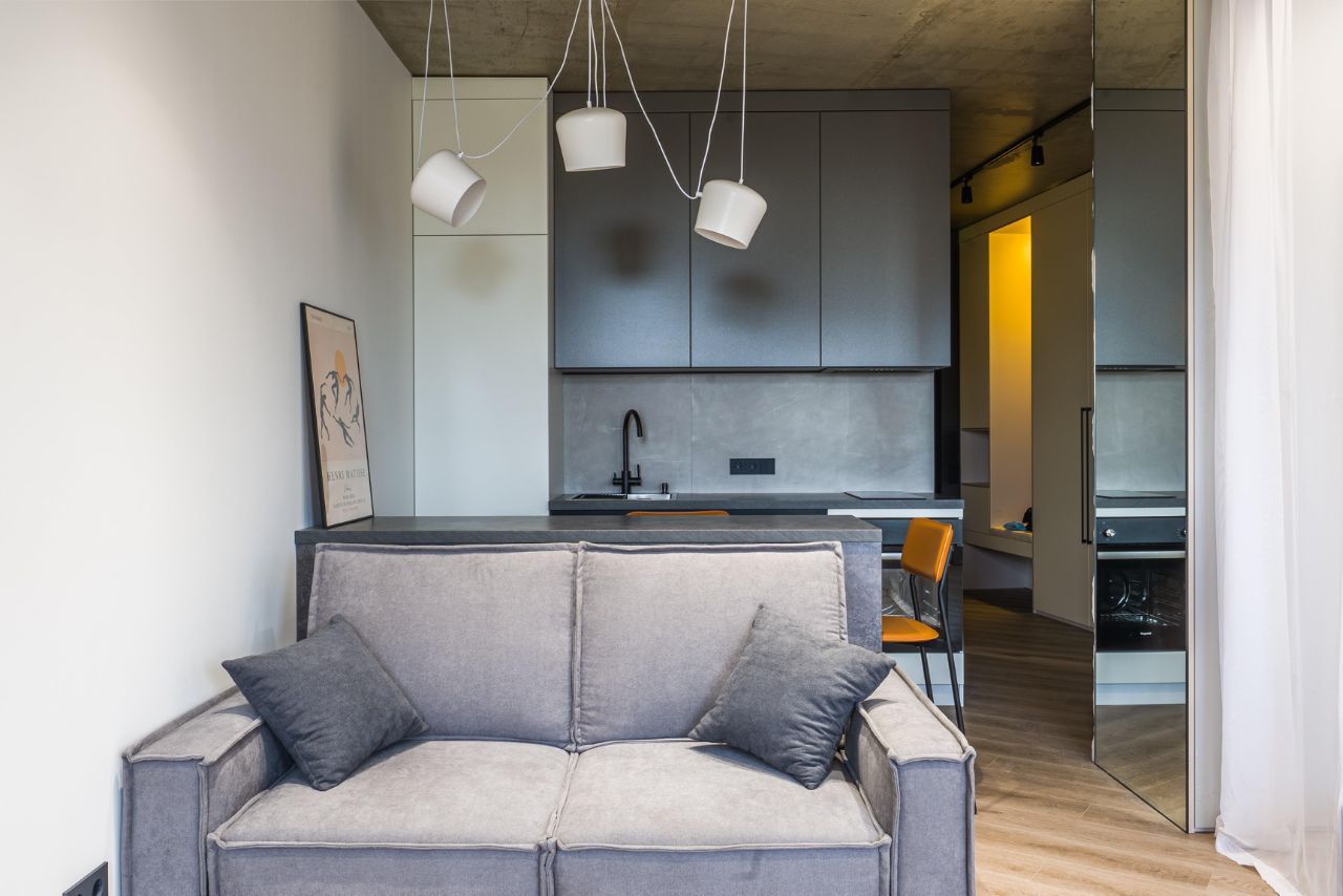 Квартира-студия, 43 м² — фото 1