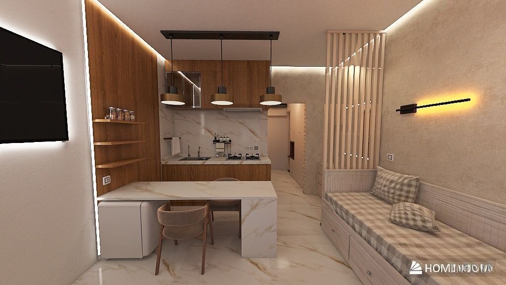 Квартира-студия, 27 м² — фото 1
