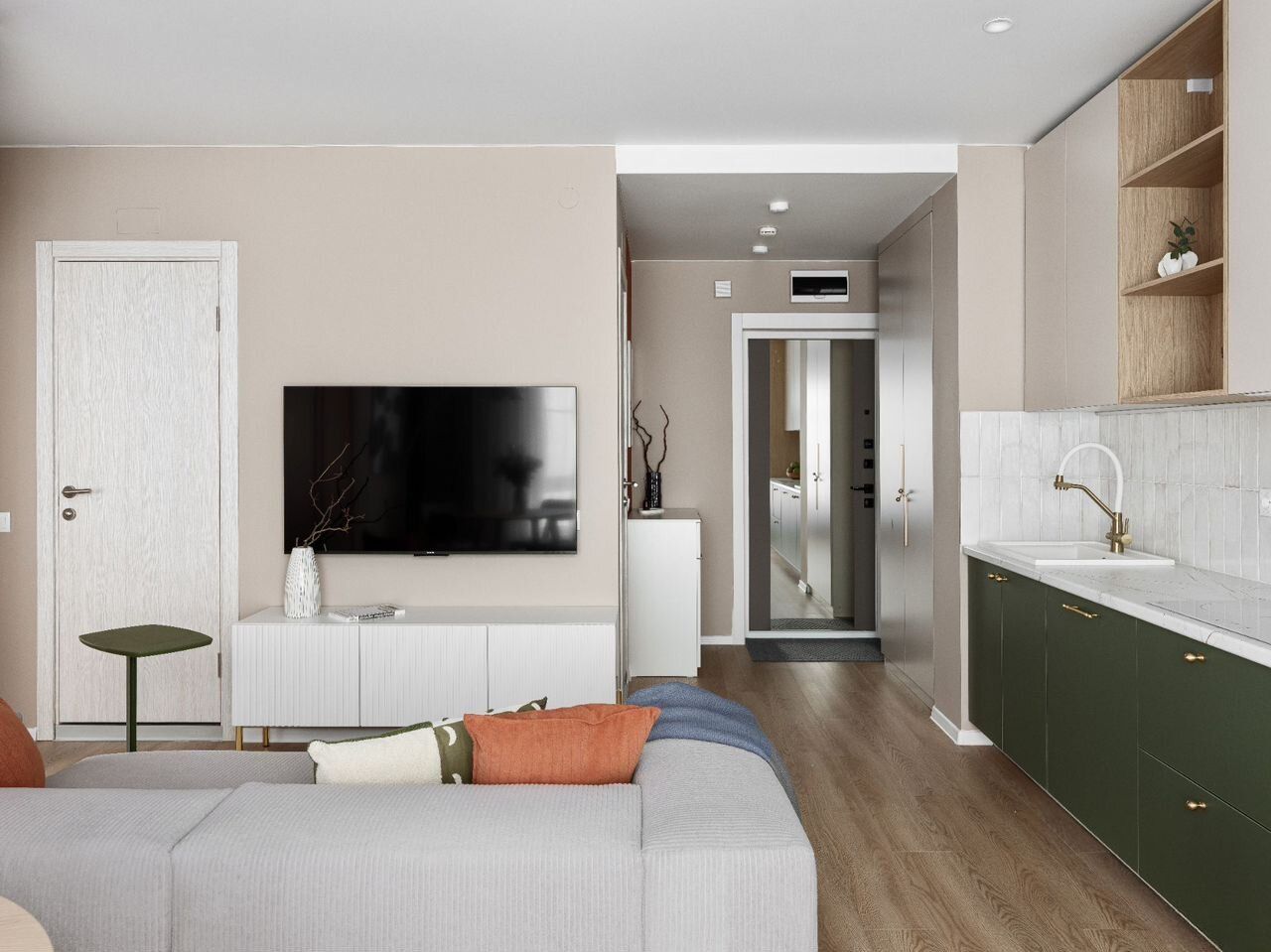 2-комнатная квартира, 50 м² — фото 2