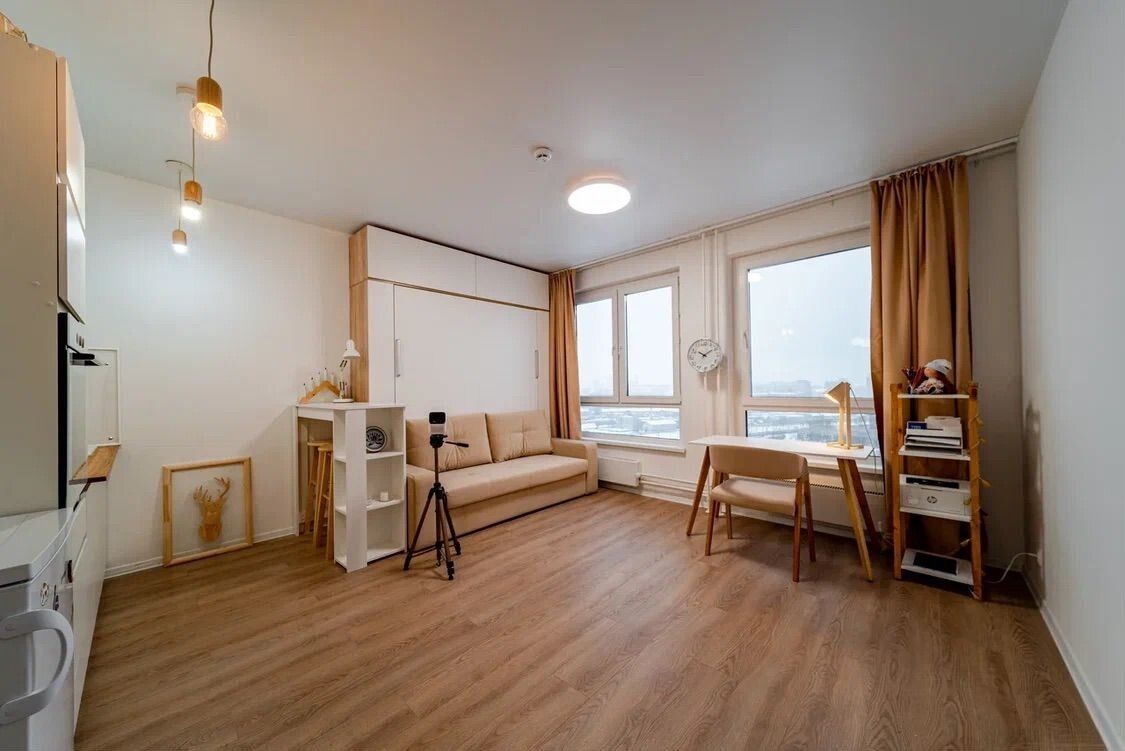 Квартира-студия, 28 м² — фото 4
