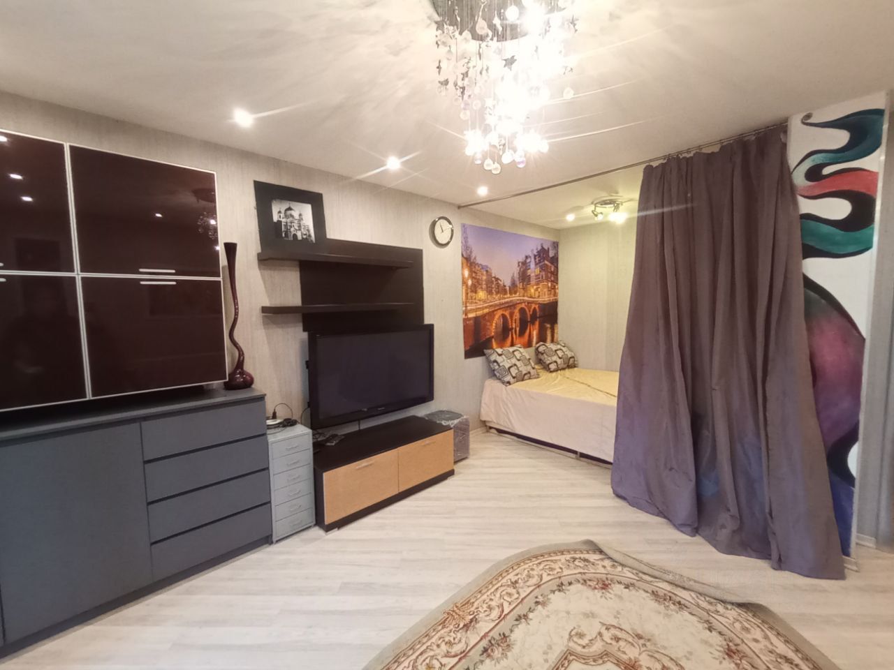 1-комнатная квартира, 40 м² — фото 1
