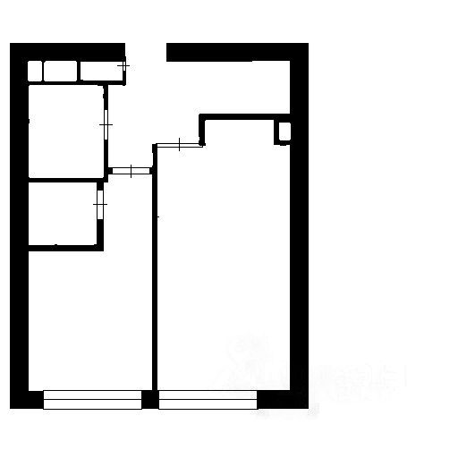 2-комнатная квартира, 50 м² — фото 2
