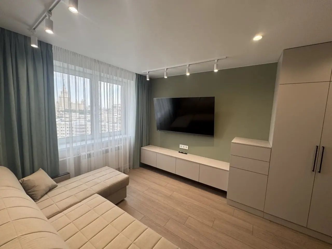 1-комнатная квартира, 40 м² — фото 2