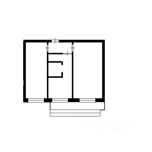 2-комнатная квартира, 50 м² — фото 2