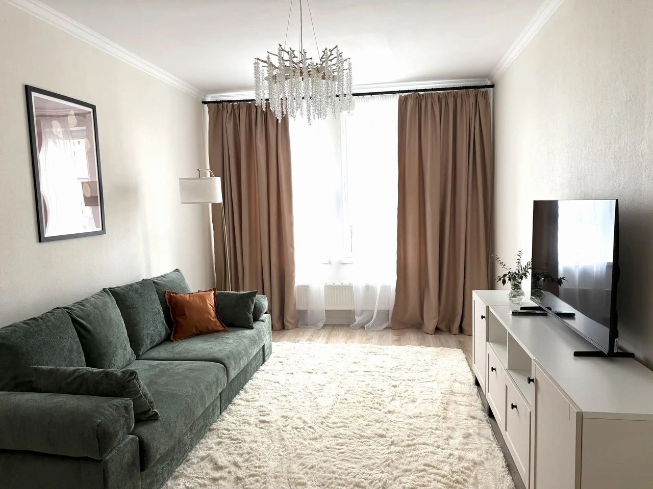 2-комнатная квартира, 63 м² — фото 1