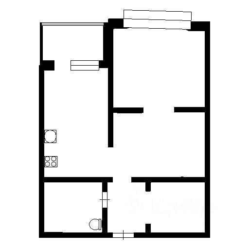 1-комнатная квартира, 52 м² — фото 2