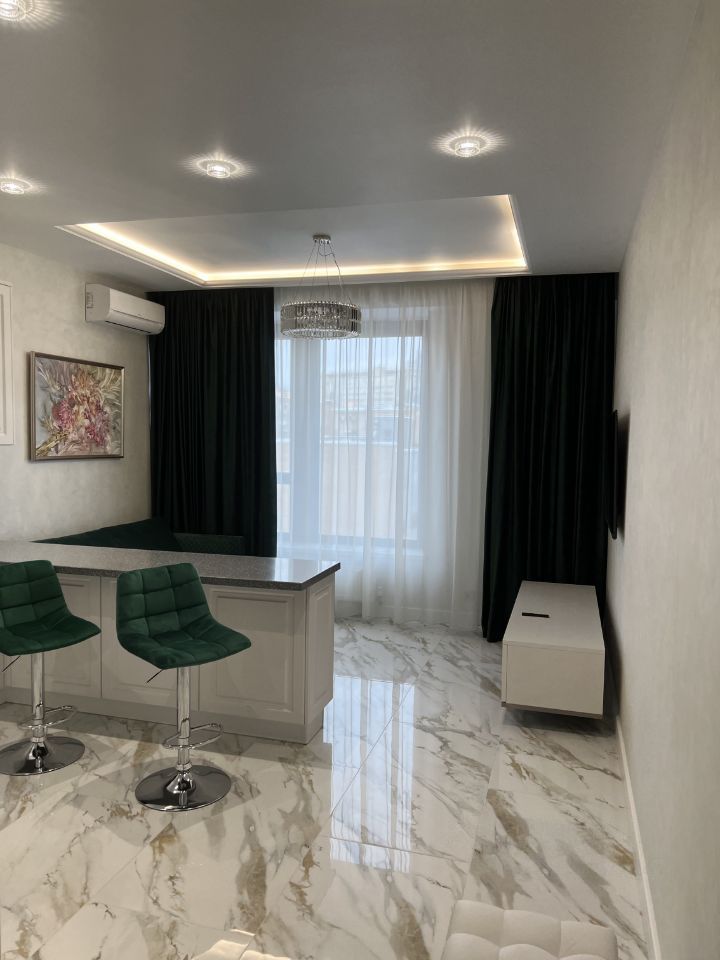 2-комнатная квартира, 55 м² — фото 1