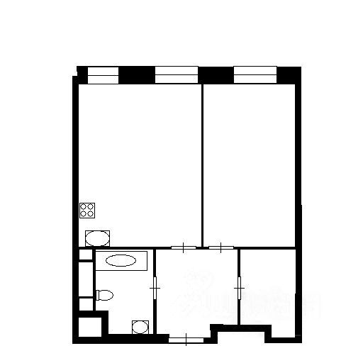 2-комнатная квартира, 55 м² — фото 2