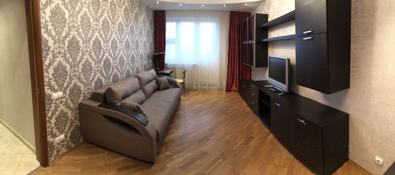 2-комнатная квартира, 55 м² — фото 1