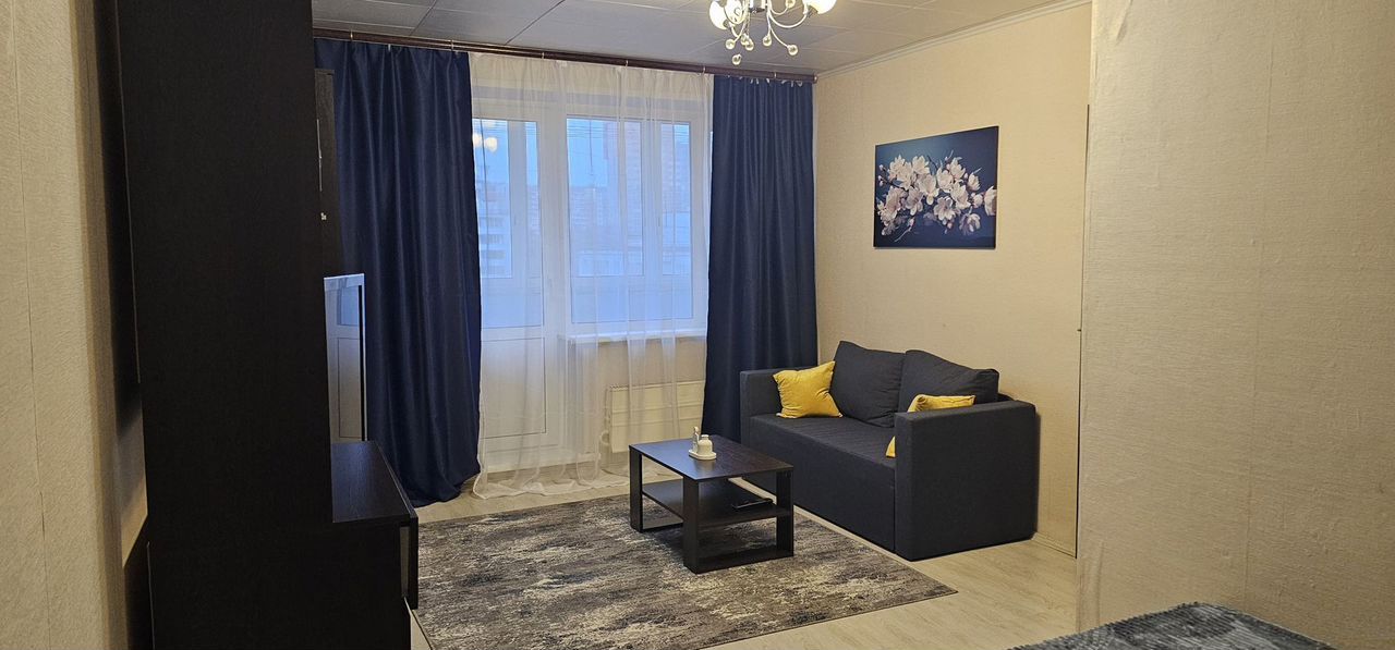 1-комнатная квартира, 35 м² — фото 1