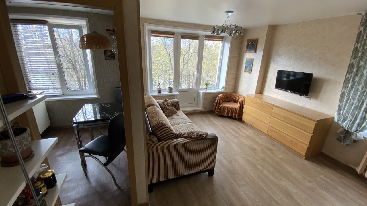 1-комнатная квартира, 35 м² — фото 5