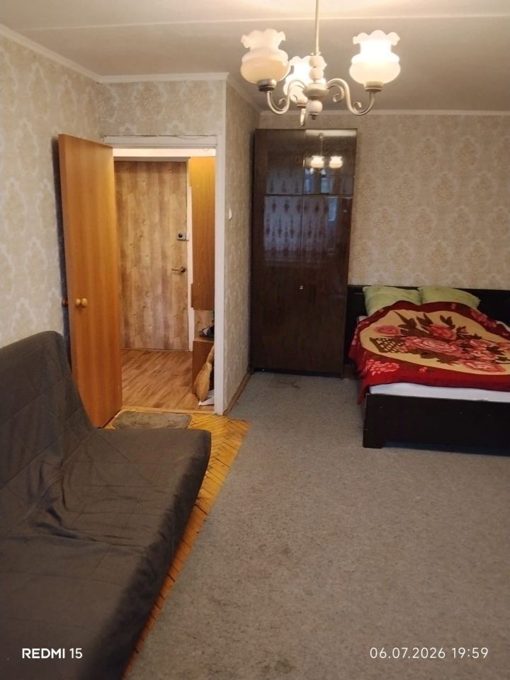 1-комнатная квартира, 35 м² — фото 1