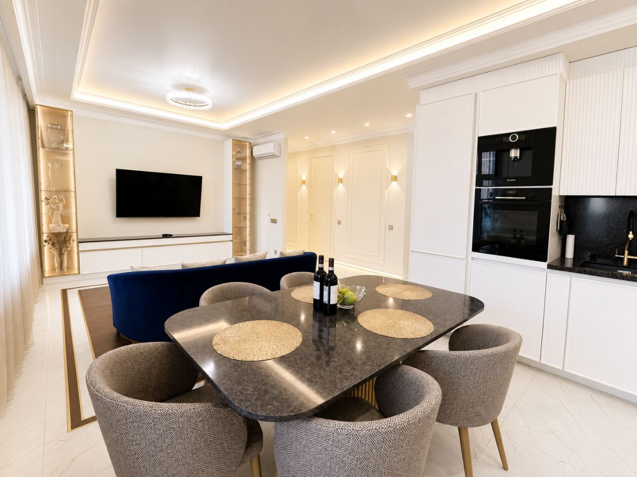 3-комнатная квартира, 77 м² — фото 1