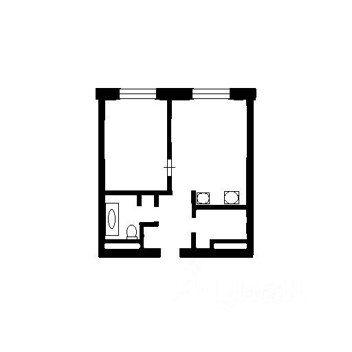 2-комнатная квартира, 44 м² — фото 2