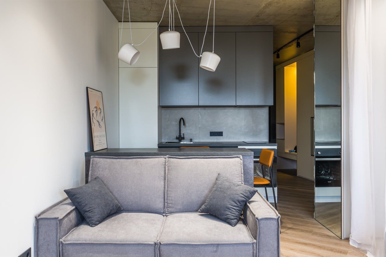 Квартира-студия, 43 м² — фото 1