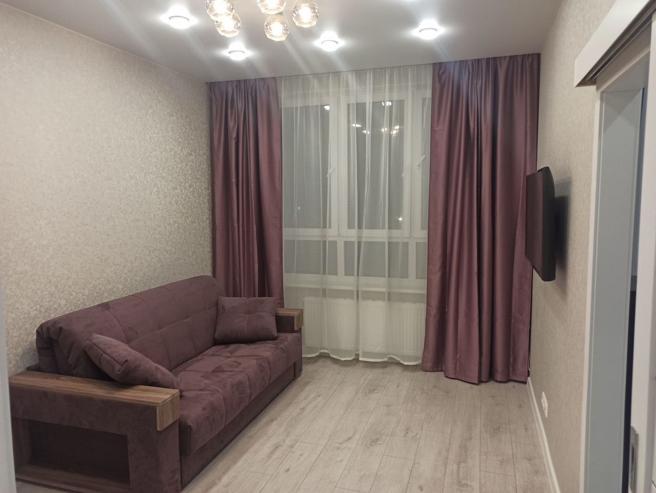 1-комнатная квартира, 35 м² — фото 1