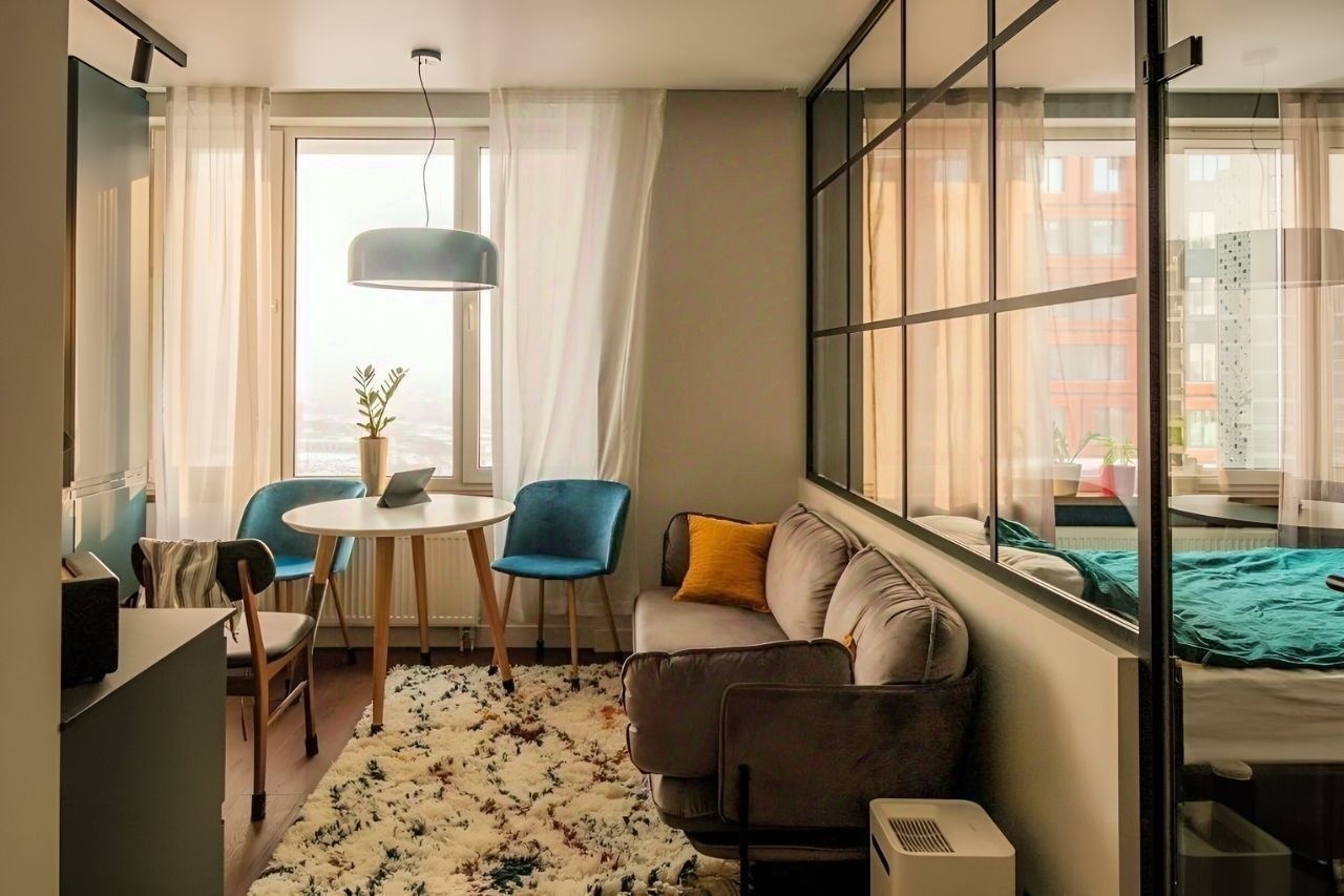 1-комнатная квартира, 40 м² — фото 1