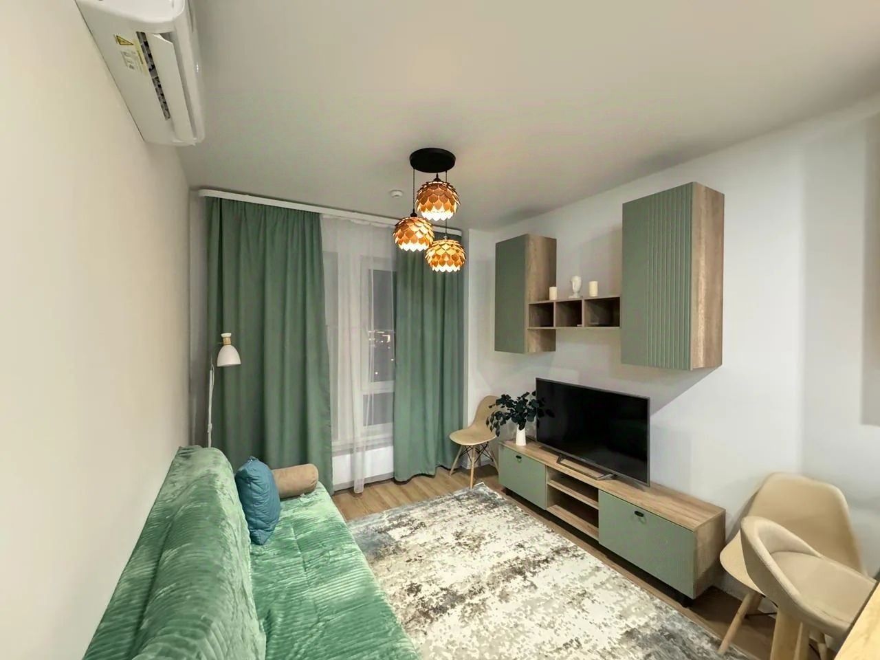 2-комнатная квартира, 35 м² — фото 1