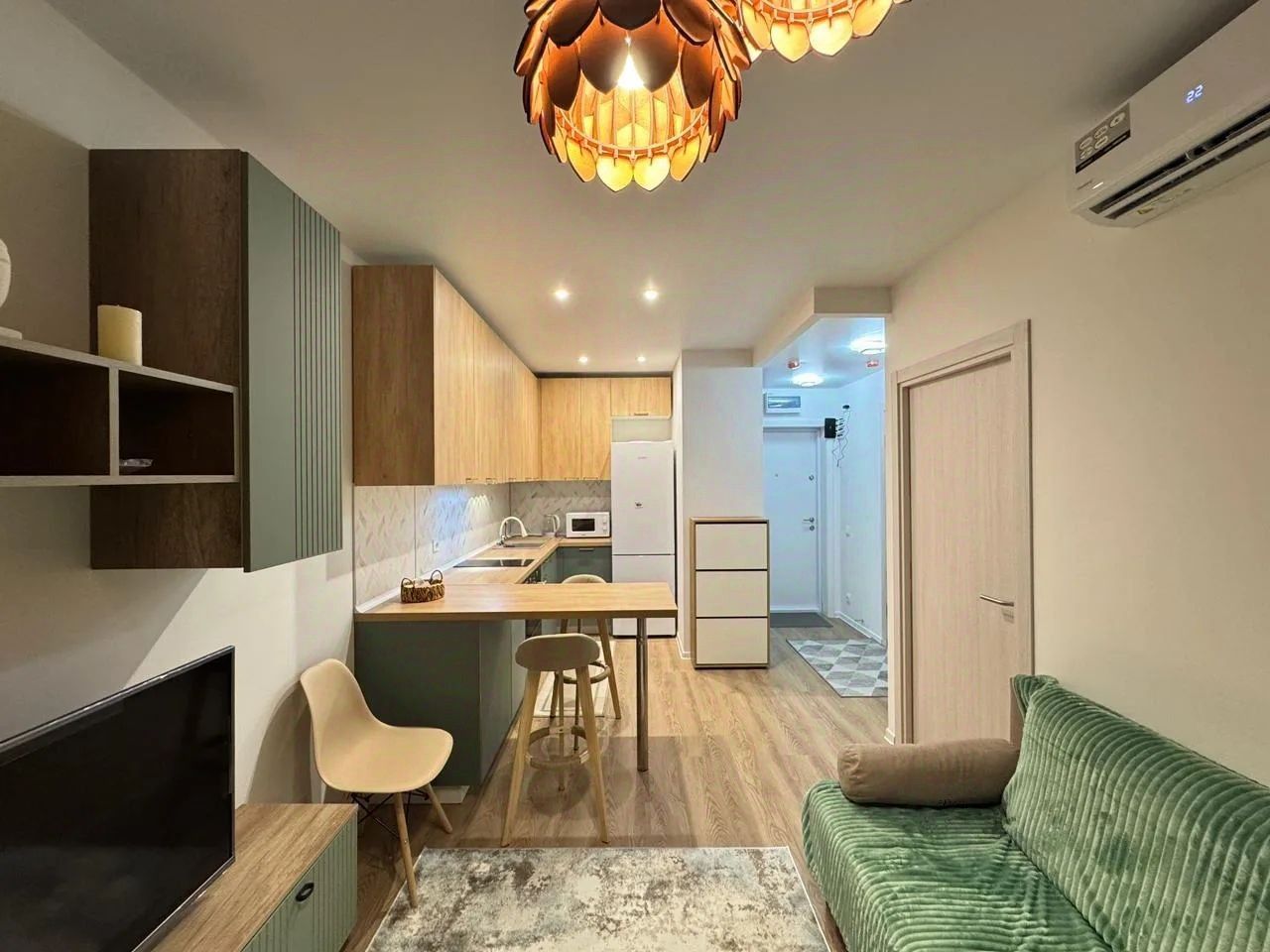 2-комнатная квартира, 35 м² — фото 3