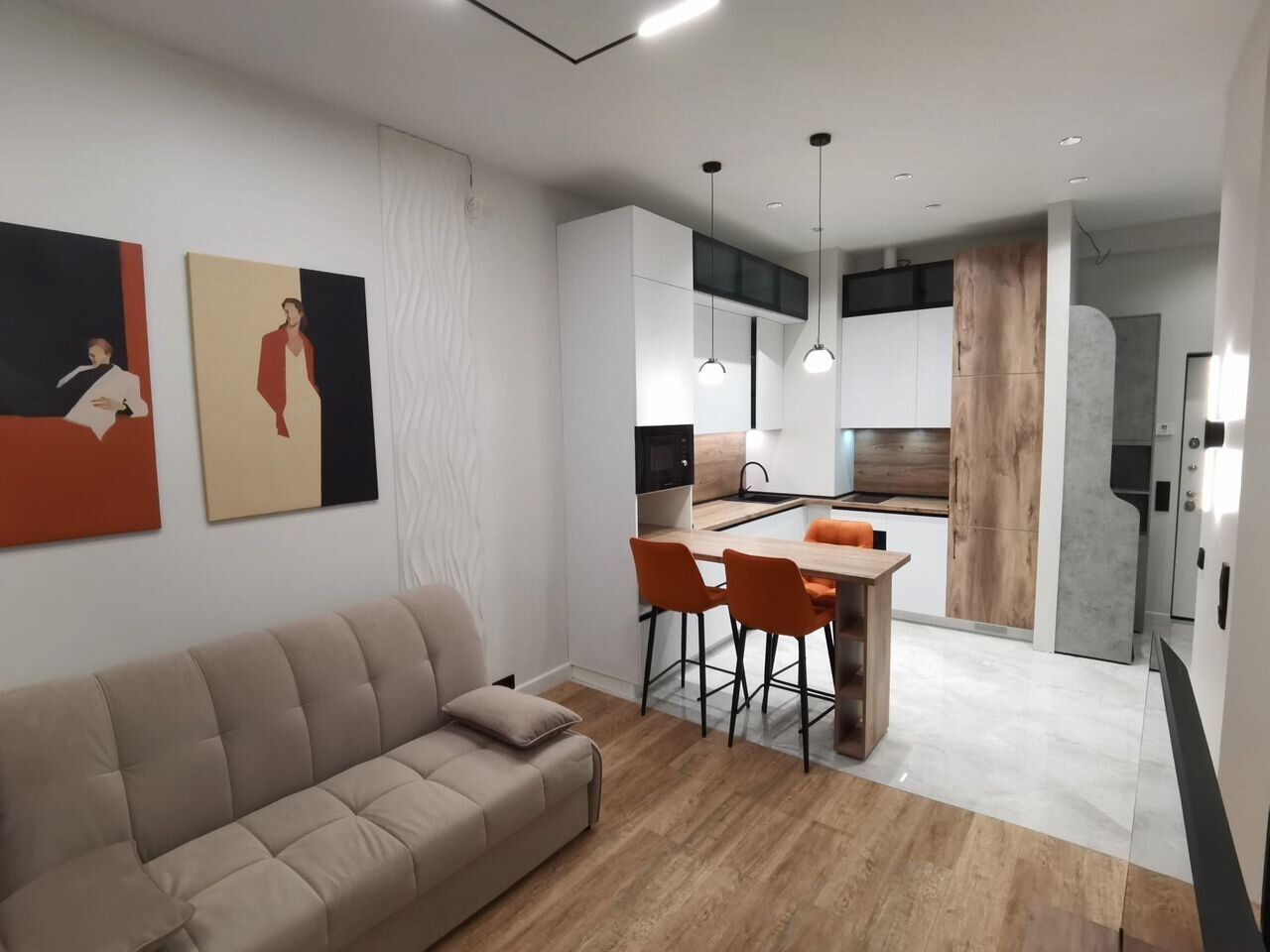 1-комнатная квартира, 40 м² — фото 1