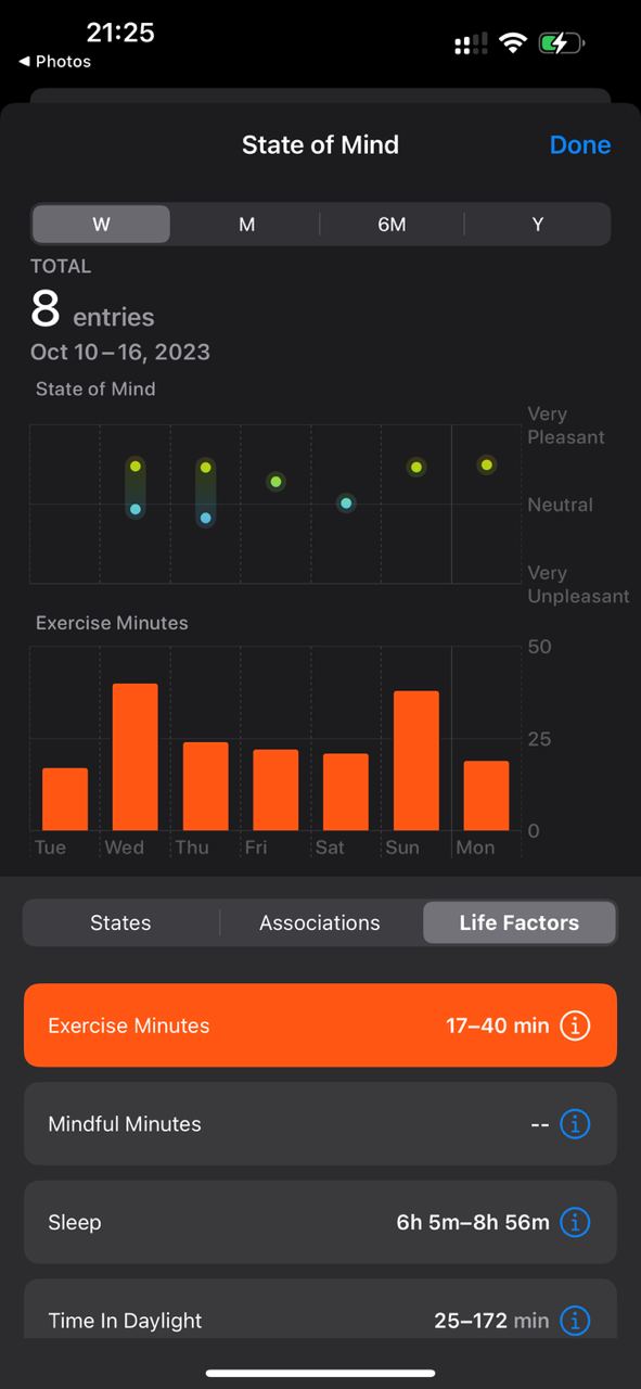 Встроенный, бесплатный майнинг информации о самочувствии. Приложение Heath в iOS 17 и в W…, медиа 3