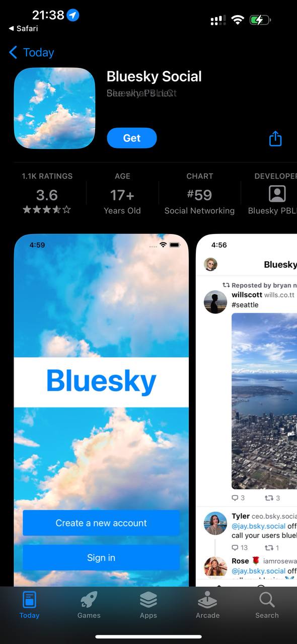 Получил инвайт в Bluesky. Это новый Твиттер от самого большого поклонника Рика Оуэнса, ну…, медиа 3