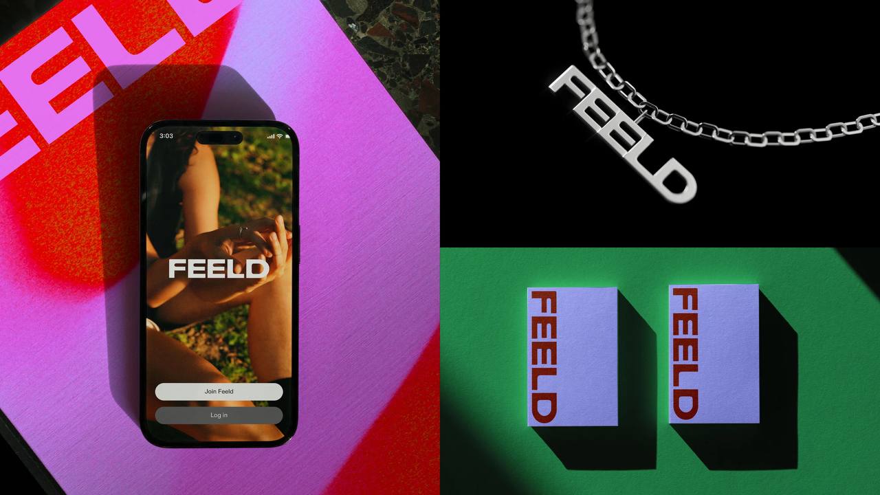 Еще один редизайн! Feeld обновился. Тоже иконка на чёрном фоне (да-да, это тёмно-тёмно се…, медиа 4