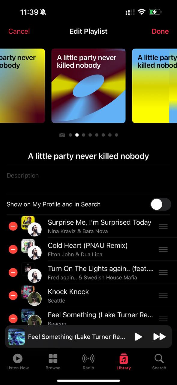 В iOS 17.3 в приложении Music появилась возможность создавать и наполнять общие плей-лист…, медиа 4
