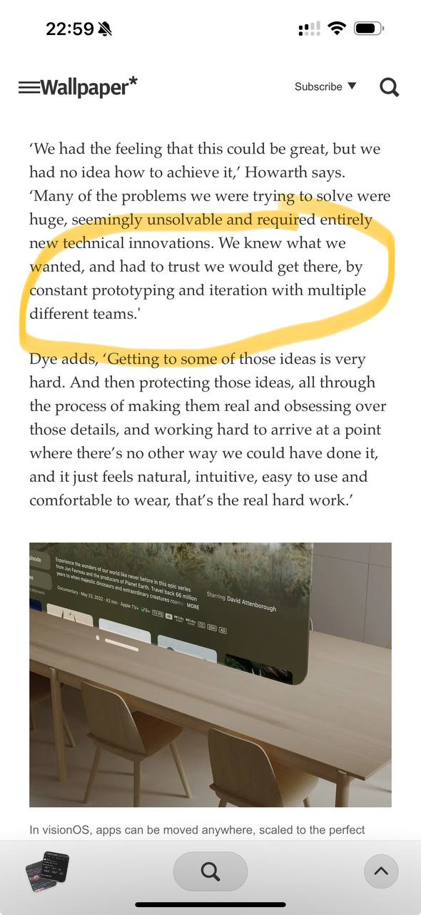 Сегодня смотрим на красивые картинки от команды Apple Design Team. Скриншоты из интервью…, медиа 2