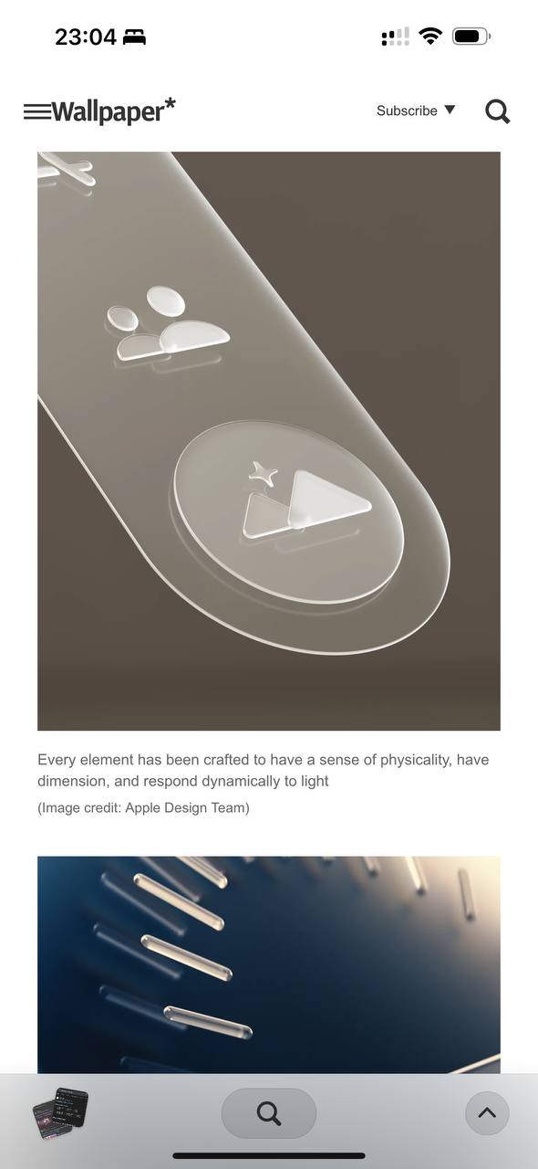 Сегодня смотрим на красивые картинки от команды Apple Design Team. Скриншоты из интервью…, медиа 4