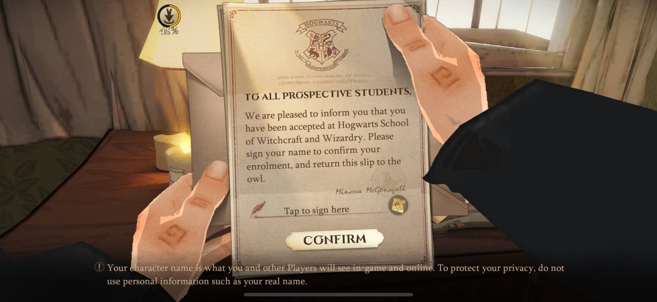 Нам письмо! То самое, в тот самый. Сегодня скриншоты из Harry Potter: Magic Awakened. Про…