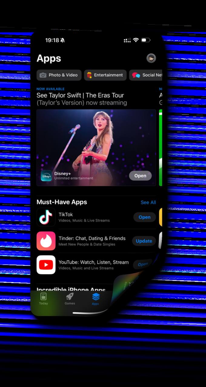 Давно не заходил в App Store, а он преображается. iOS 17.4.1 Во всех категориях появилась…