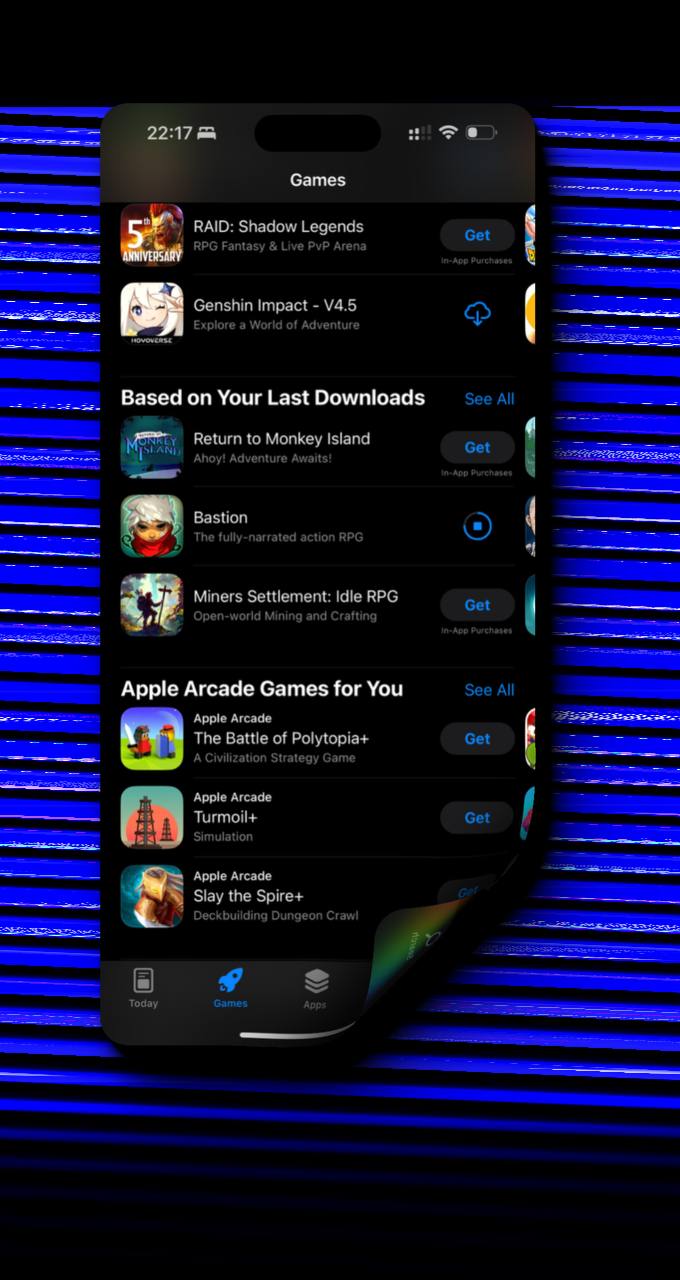 Давно не заходил в App Store, а он преображается. iOS 17.4.1 Во всех категориях появилась…, медиа 6