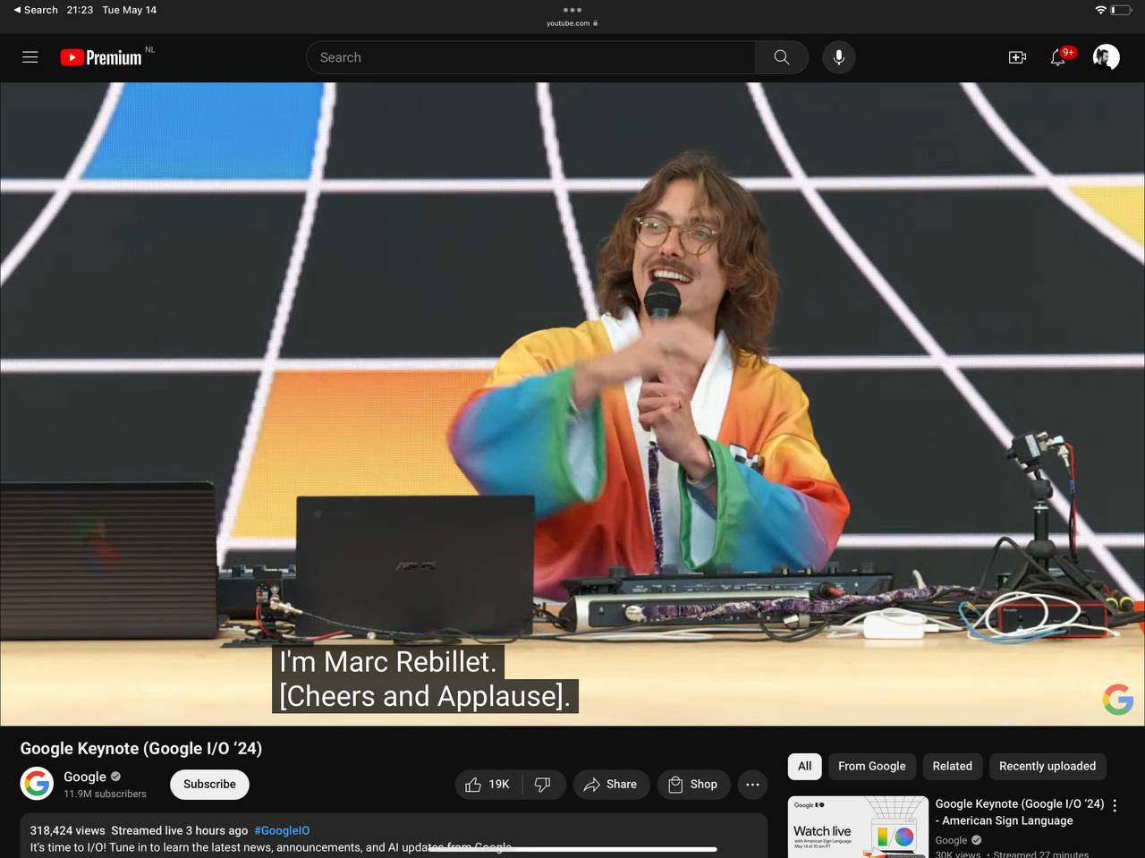 Всё, чему вам нужно уделить внимание на Google I/O, это выступление Mark Rebillet на разо…