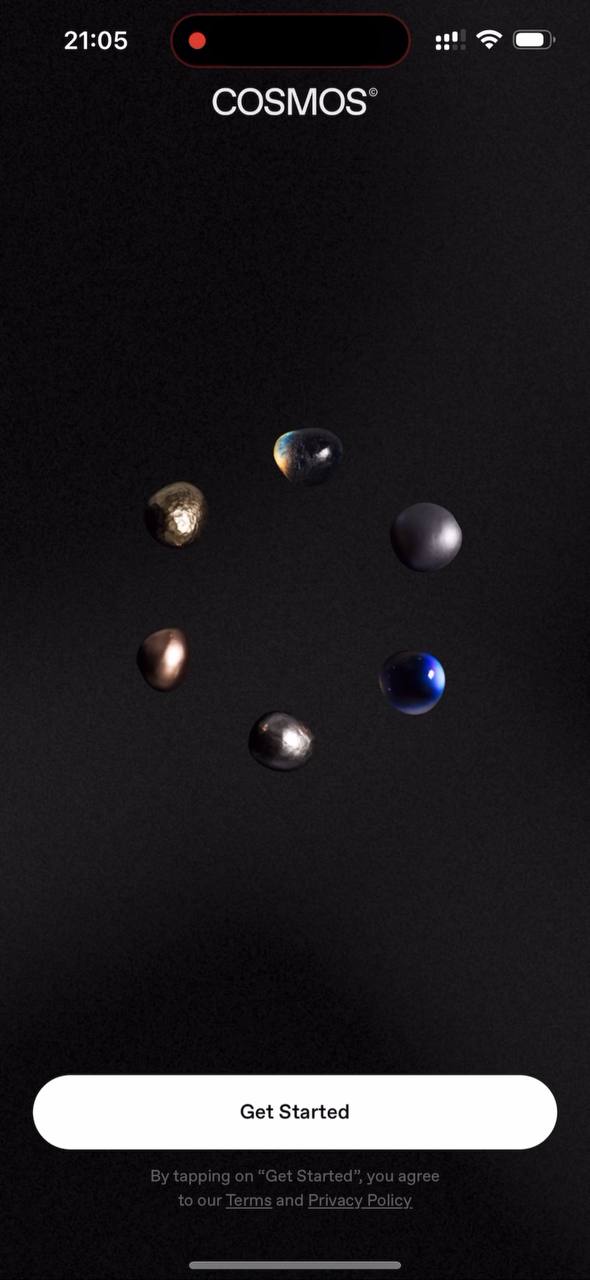 Сегодня ещё полюбуемся космосом. Хочу обратить внимание, что эстетика Vision OS, с её общ…, медиа 2