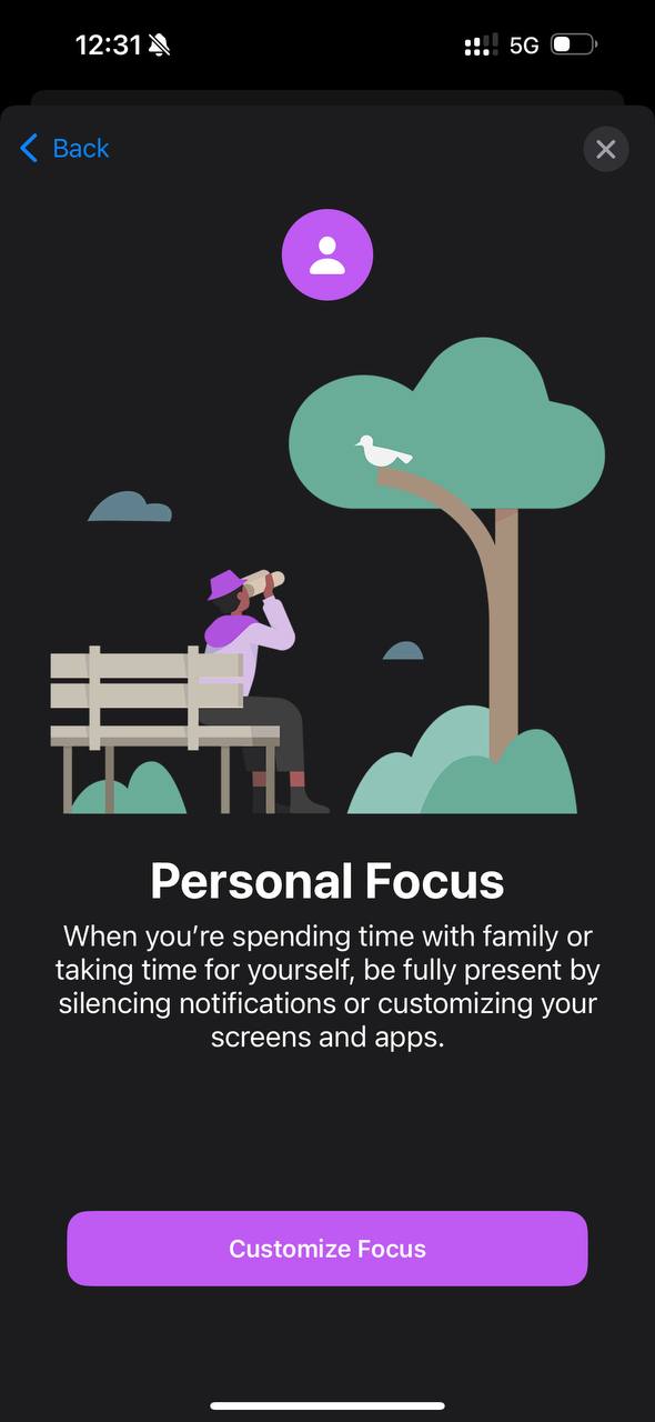 Помните, в iOS есть Focus? Пользуетесь? Расскажите, как пользуетесь. Я раньше настраивал…, медиа 7