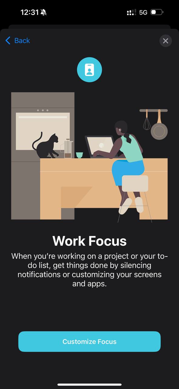 Помните, в iOS есть Focus? Пользуетесь? Расскажите, как пользуетесь. Я раньше настраивал…, медиа 8