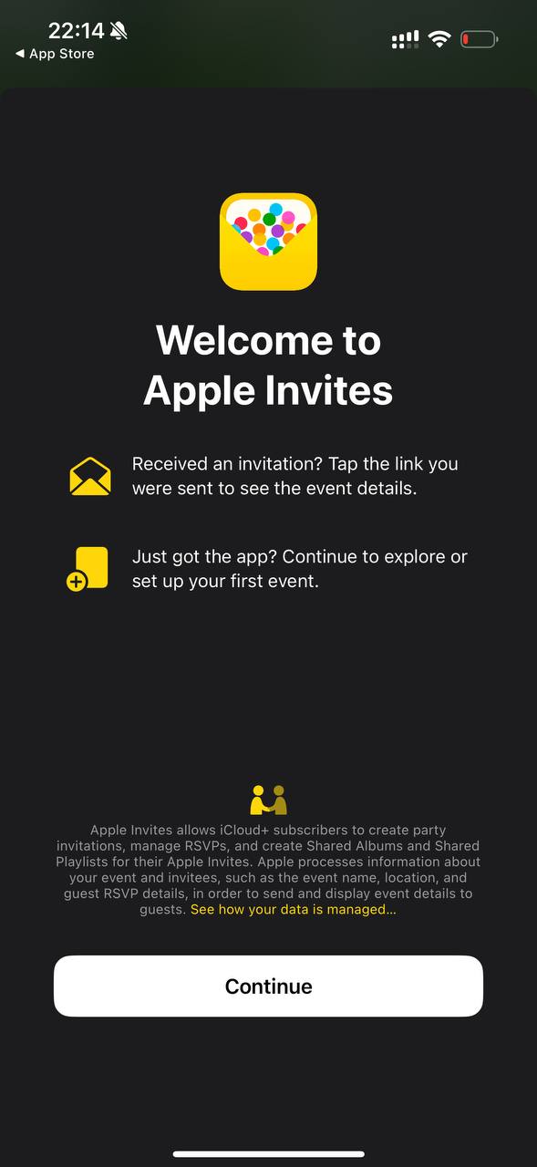Есть инвайт в Invites? Инвайт в инвайтс не нужен. Новое приложение от Apple доступно всем…