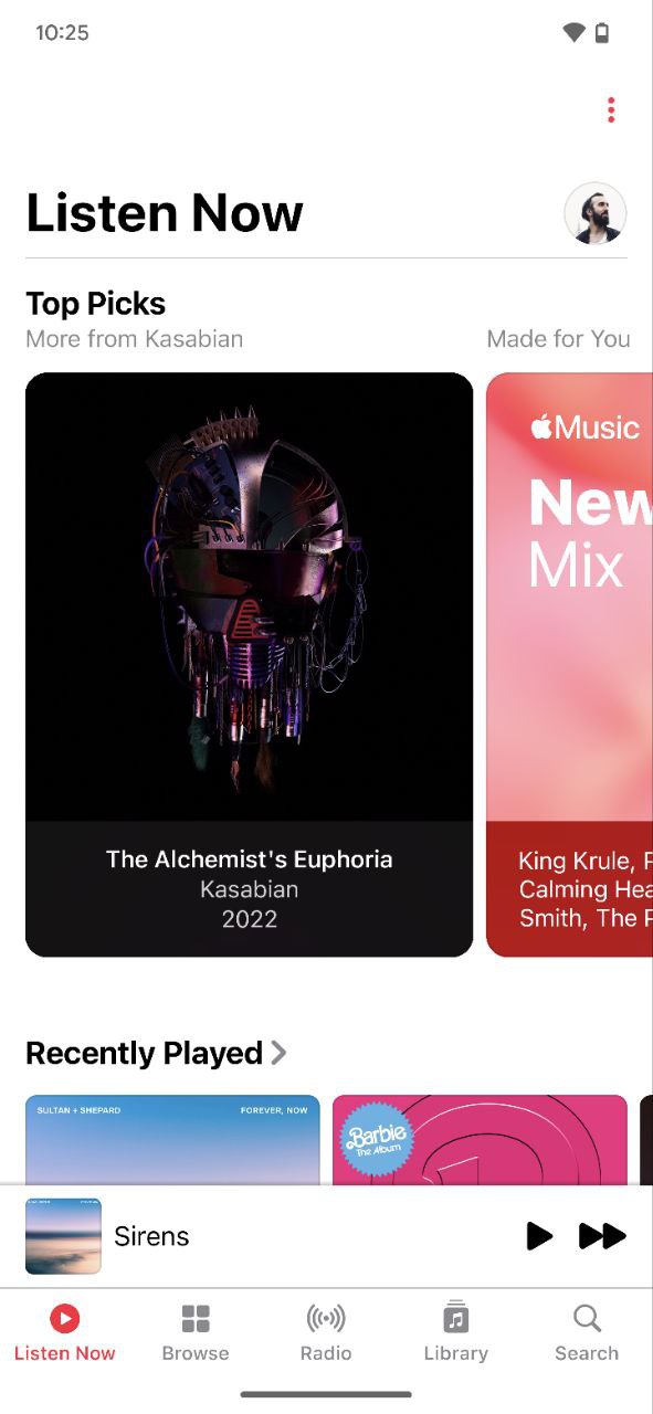 Нравится выдержанность в оформлении категорий приложения Classical, ответвления Apple Mus…, медиа 5