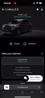 This is just a site where you can rotate a little car model with your finger.